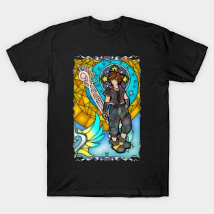 Kingdom Hearts 3 Sora Stained Glass T-Shirt